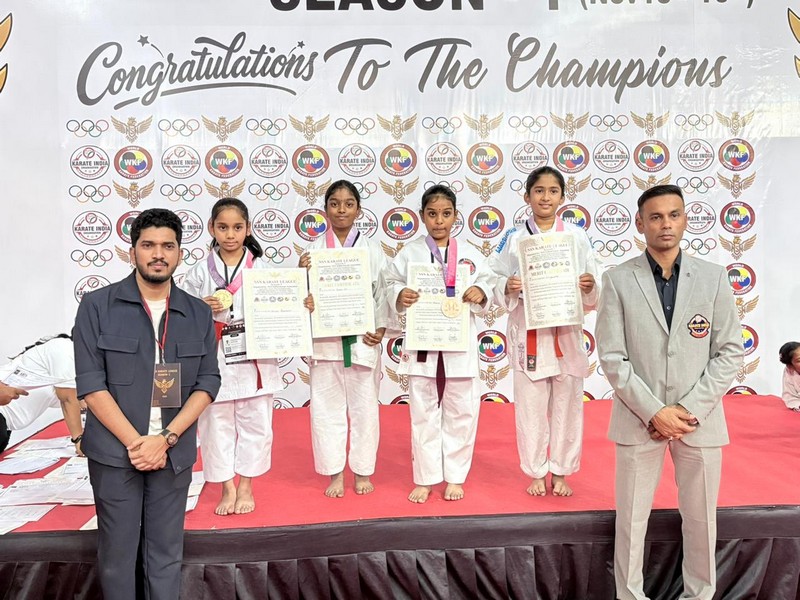 outstanding achievement in karate