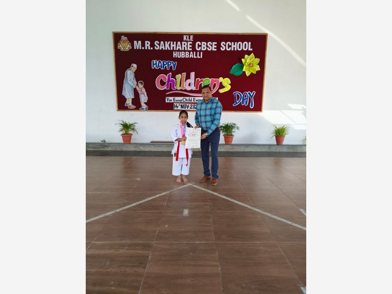 outstanding achievement in karate