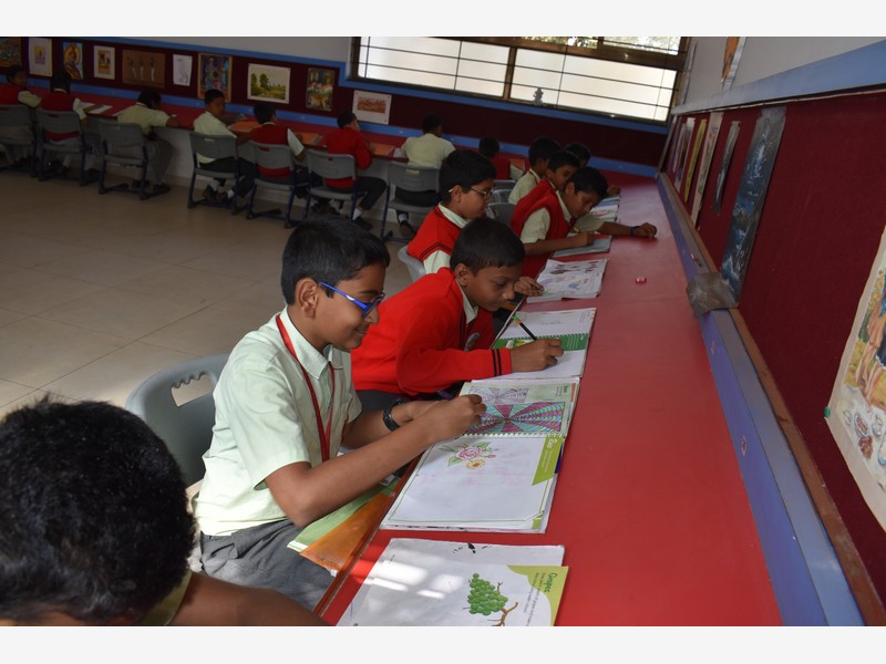 KLE M.R. Sakhare English Medium CBSE School, Art and Craft 