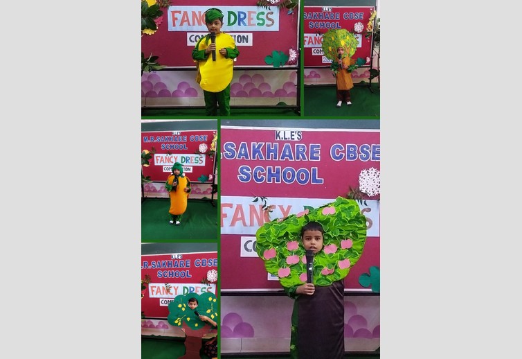Fancy Dress competition on the eve of Environment Day for UKG