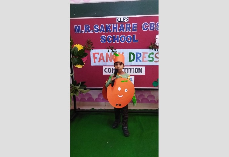 Fancy Dress competition on the eve of Environment Day for UKG
