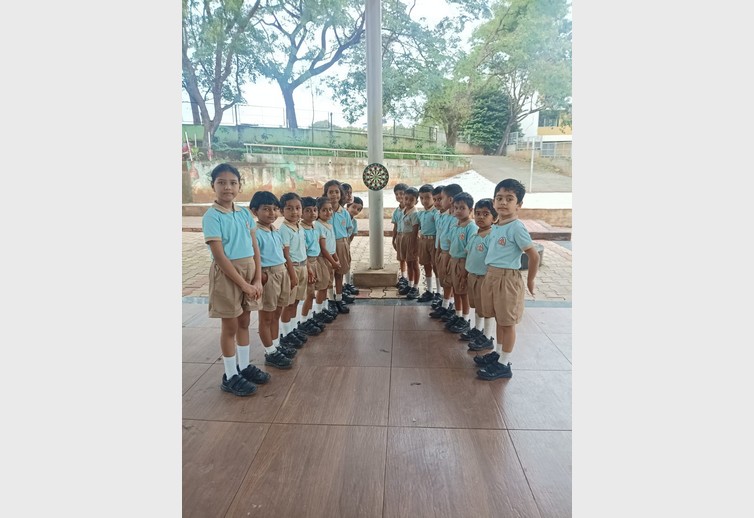 Hoops Funny games conducted for Grade 1