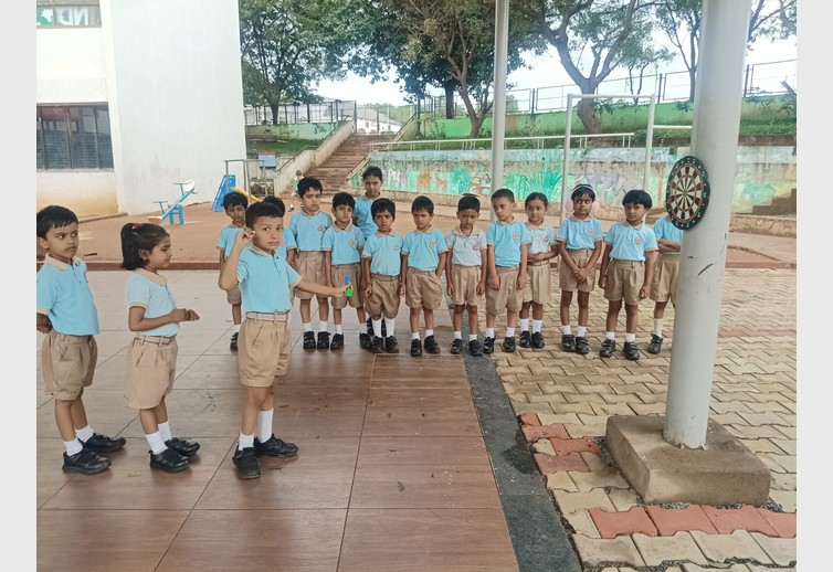 Hoops Funny games conducted for Grade 1