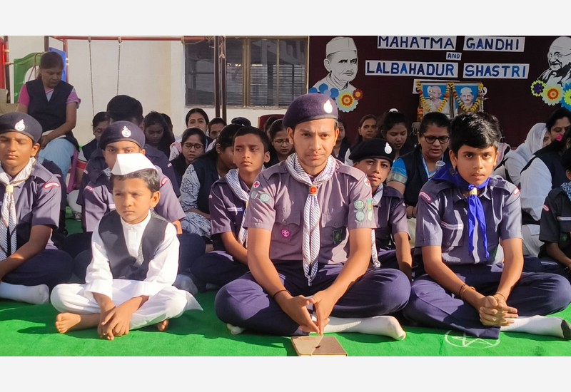 Celebration of Mahatma Gandhi and Lal Bahadur Shastri's Birth Anniversaries