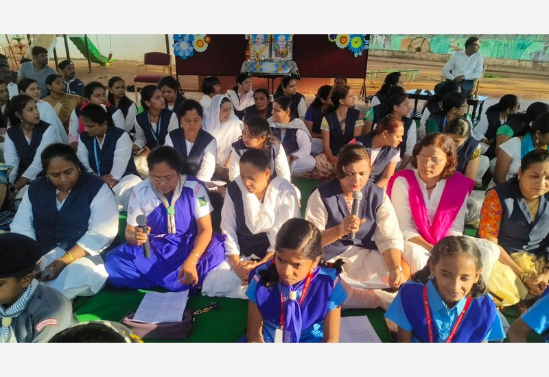 Celebration of Mahatma Gandhi and Lal Bahadur Shastri's Birth Anniversaries