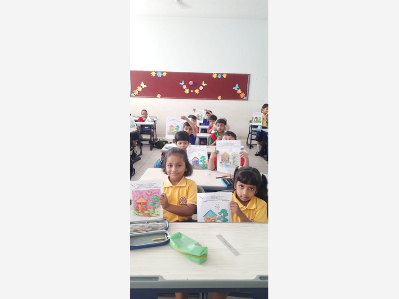 Drawing competition for Grade 1