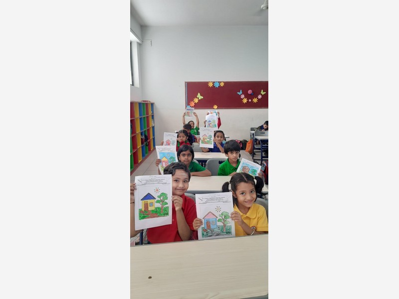 Drawing competition for Grade 1