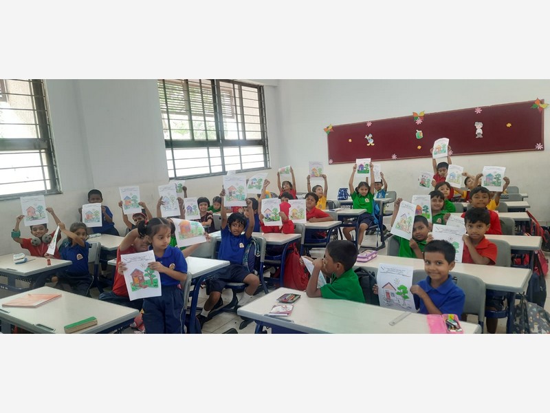 Drawing competition for Grade 1