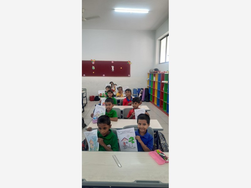 Drawing competition for Grade 1