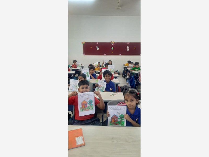 Drawing competition for Grade 1
