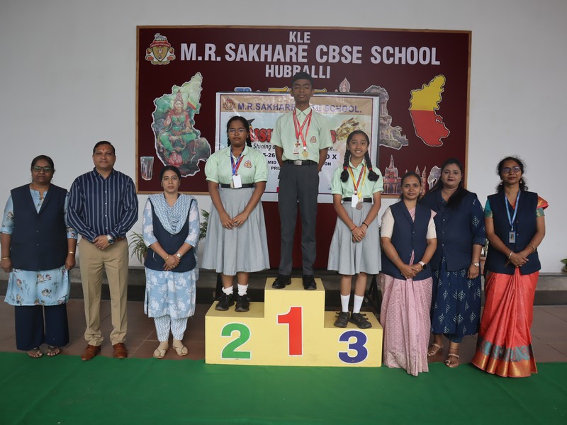 Top Academic Performers – Mid Term Examination 2025–26