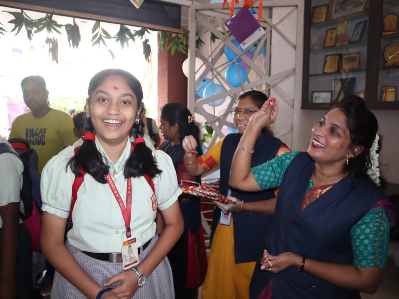 A Grand Welcome Back at KLE M.R. Sakhare CBSE School!