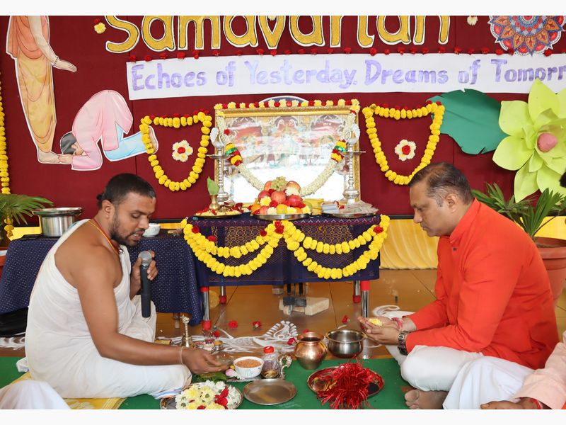 Saraswati Pooja Celebration with Out 10th Grade Students