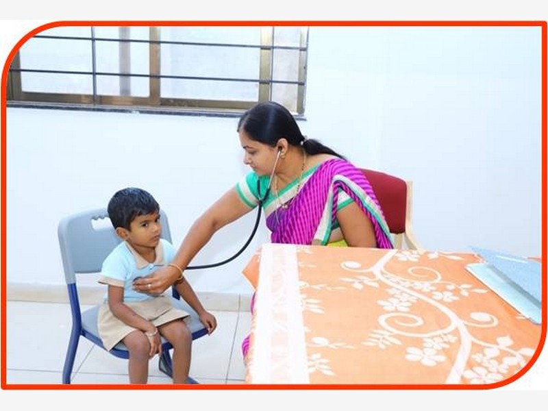 KLE M.R. Sakhare English Medium CBSE School, Healthcare 