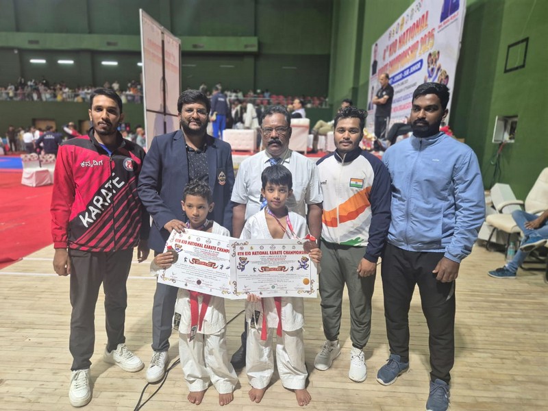 Triumph at the Savadatti Open Karate Championship 