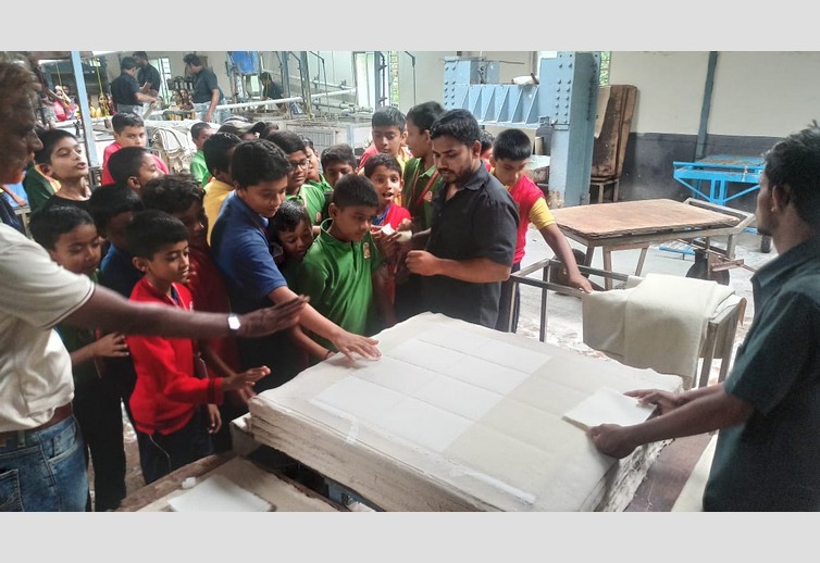 Visit to Paper Factory