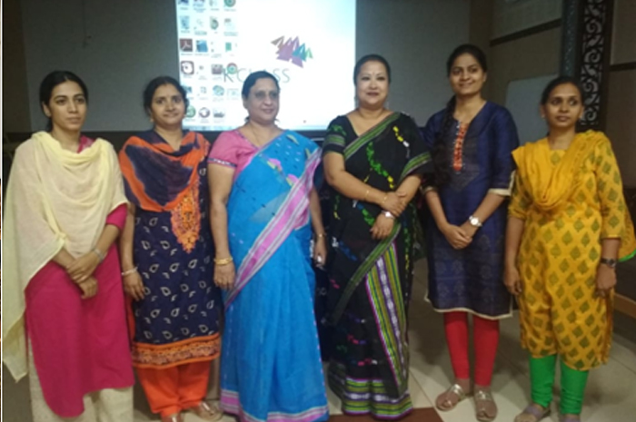 Workshop on Capacity Building Programme for English & Hindi   by CBSE Board at JSS Central School, Dharwad.