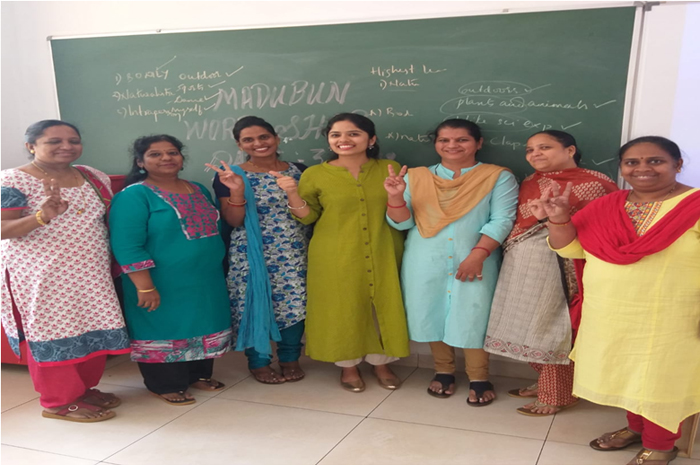 Workshop conducted by Madhuban Publications for Pre-primary teachers.