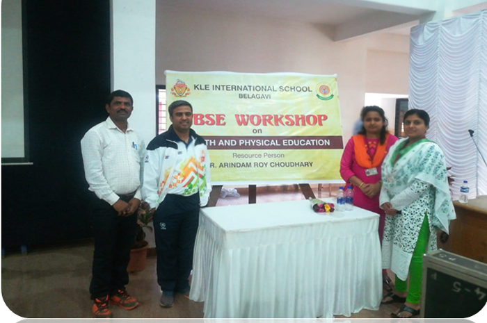 Khelo India Workshop held at International School, Belgaum.